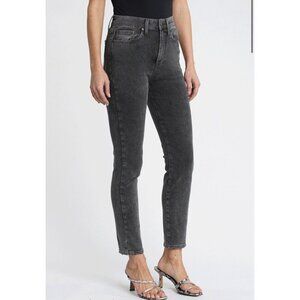 Pistola Jeans Women 26 Charcoal Memento Cara High Rise Vintage Skinny Denim
